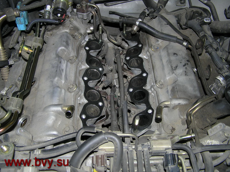 после чистки коллектора -двигатель VQ25DD